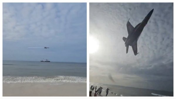 Florida: Snimak „Plavih anđela“ uplašio ljude na plaži Florida: Snimak „Plavih anđela“ uplašio ljude na plaži