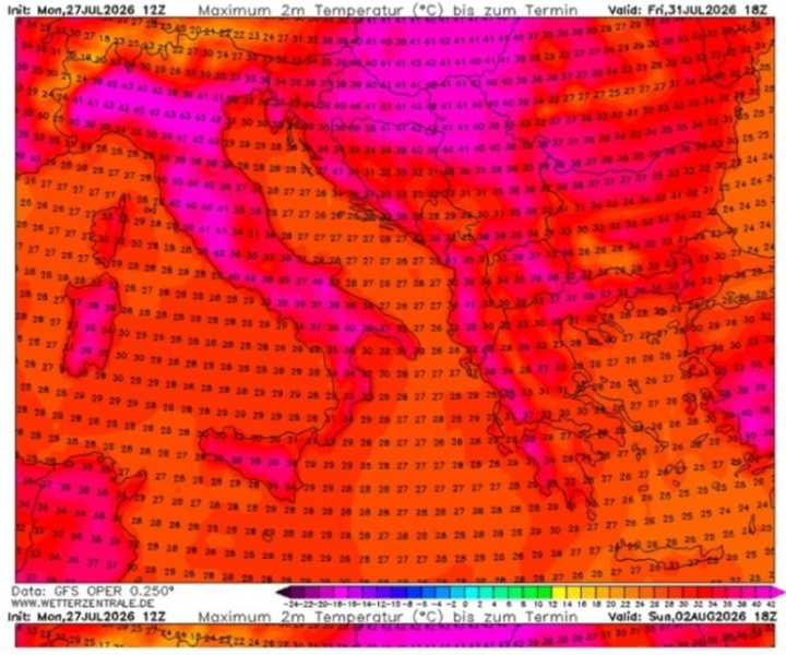 (MAPE) SPREMITE SE - "OMEGA BLOK" STIŽE NA BALKAN: Očekuju nas tropske noći i ekstremno visoke temperature