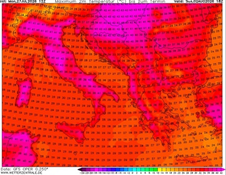 (MAPE) SPREMITE SE - "OMEGA BLOK" STIŽE NA BALKAN: Očekuju nas tropske noći i ekstremno visoke temperature