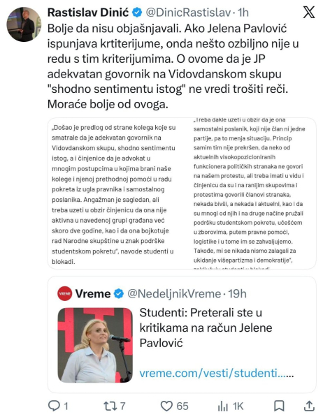 "Ne vredi trošiti reči na vas!" Ne stišavaju se strasti između ZLF-a i blokadera sa fakulteta (FOTO)