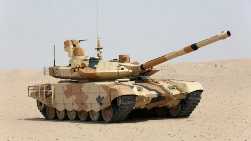 Ruski T-90 opremljen sistemom koji ga štiti od dronova i projektila