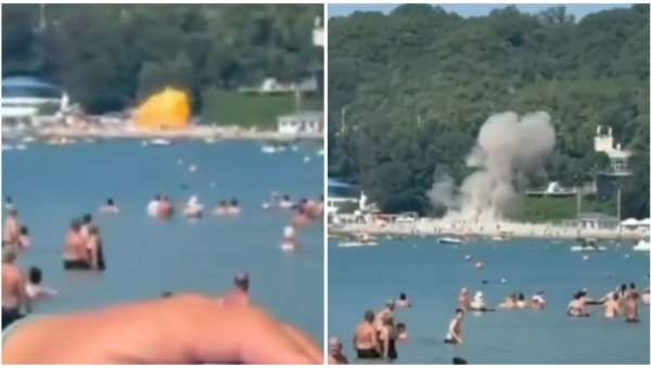 DRON PAO NA PLAŽU PREPUNU LJUDI, IMA MRTVIH: Među stradalima i deca, ranjeno 40 ljudi (VIDEO) DRON PAO NA PLAŽU PREPUNU LJUDI, IMA MRTVIH: Među stradalima i deca, ranjeno 40 ljudi (VIDEO)