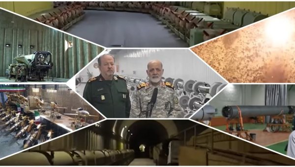 Iran prikazao podzemni grad u kojem se proizvodi oružje Iran prikazao podzemni grad u kojem se proizvodi oružje