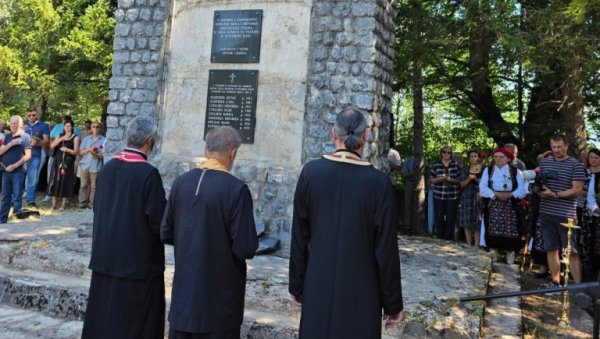 NEPOKRETNU MARIJU SU ŽIVU SPALILI U KUĆI: Komemoracija SNV povodm 31. godišnjice zločinačke „Oluje“ održana u Komiću kod Udbine NEPOKRETNU MARIJU SU ŽIVU SPALILI U KUĆI: Komemoracija SNV povodm 31. godišnjice zločinačke „Oluje“ održana u Komiću kod Udbine