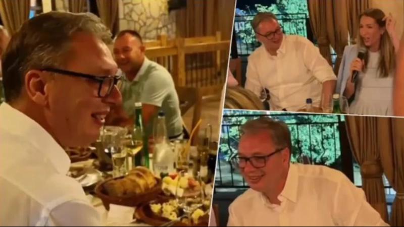 „Ovde je i more najbolje“ Vučić objavio snimak iz kafane na Kokinom Brodu (VIDEO) „Ovde je i more najbolje“ Vučić objavio snimak iz kafane na Kokinom Brodu (VIDEO)