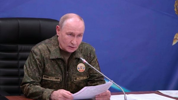 Putin upozorio na opasnost u Belgorodskoj oblasti Putin upozorio na opasnost u Belgorodskoj oblasti