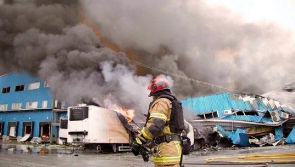 Rusija: Pogođeni logistički centri nemačkih kompanija u Ukrajini Rusija: Pogođeni logistički centri nemačkih kompanija u Ukrajini
