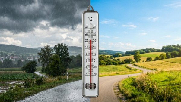 Sutra pljuskovi i grmljavina a onda kreće pakao do 39 stepeni Sutra pljuskovi i grmljavina a onda kreće pakao do 39 stepeni