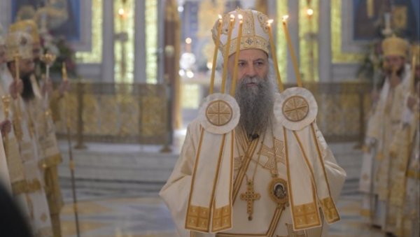 SVEČANO U HRAMU SVETOG SAVE: Patrijarh Porfirije primio decu iz kampa „Srbija te zove“ SVEČANO U HRAMU SVETOG SAVE: Patrijarh Porfirije primio decu iz kampa „Srbija te zove“
