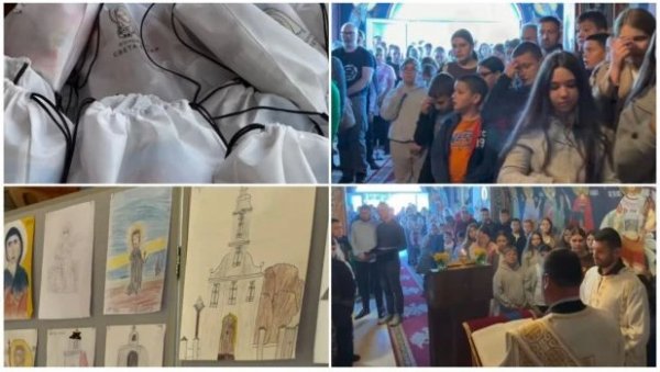 BLAGOSLOV ZA NOVI ŠKOLSKI POČETAK: Episkop Heruvim poželeo deci sreću i uspeh, Fondacija „Sveta Petka“ podelila paketiće za đake BLAGOSLOV ZA NOVI ŠKOLSKI POČETAK: Episkop Heruvim poželeo deci sreću i uspeh, Fondacija „Sveta Petka“ podelila paketiće za đake
