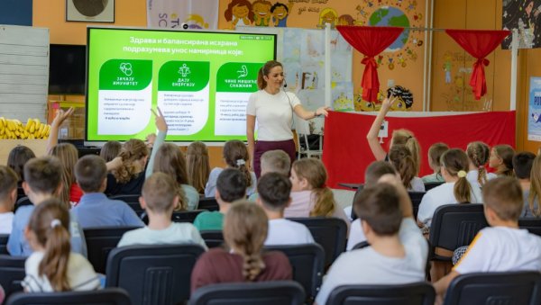 Edukativna radionica „Zdrava hrana svakog dana“ i u novoj školskoj godini Edukativna radionica „Zdrava hrana svakog dana“ i u novoj školskoj godini
