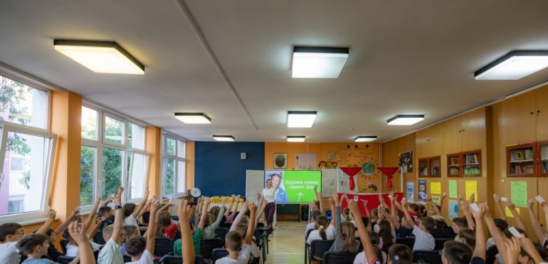 Edukativna radionica „Zdrava hrana svakog dana“ i u novoj školskoj godini
