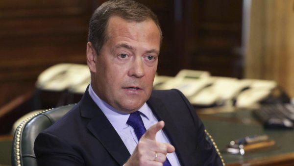 Medvedev: Svet nije bio bliži novom sukobu od 1945. godine Medvedev: Svet nije bio bliži novom sukobu od 1945. godine