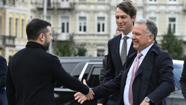 Prvi put od početka rata: Vitkof i Kušner stigli u Kijev Prvi put od početka rata: Vitkof i Kušner stigli u Kijev