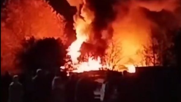 Srušio se ruski strateški bombarder Tu-95 kod baze Ukrajinka Srušio se ruski strateški bombarder Tu-95 kod baze Ukrajinka
