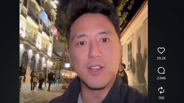 BRITANSKI INFLUENSER STIGAO U SRBIJU I OSTAO BEZ TEKSTA: Srbi su kao džinovi i Stari Rimljani, a ja se zaljubio 20 puta! (VIDEO) BRITANSKI INFLUENSER STIGAO U SRBIJU I OSTAO BEZ TEKSTA: Srbi su kao džinovi i Stari Rimljani, a ja se zaljubio 20 puta! (VIDEO)