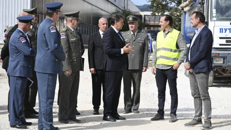 GAŠIĆ POSETIO PRIBOJ: Vojska Srbije i „FAP korporacija“ važni za dalji razvoj Zlatiborskog okruga