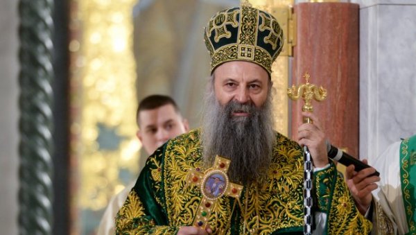 Patrijarh Porfirije: Važan dan za Srbiju, svako neka glasa po svojoj savesti Patrijarh Porfirije: Važan dan za Srbiju, svako neka glasa po svojoj savesti